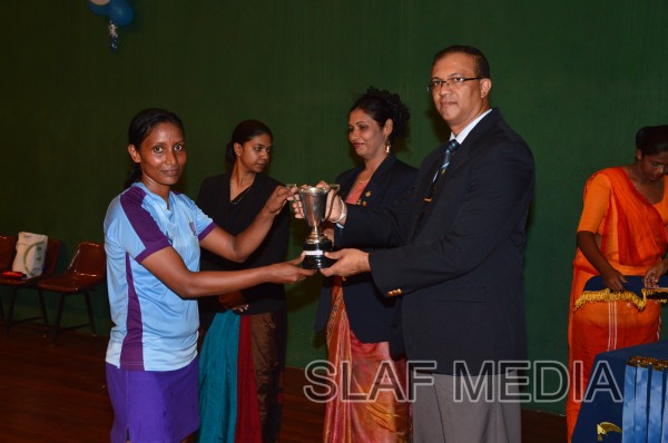 Sri Lanka Air Force Academy China Bay wins the Inter Unit Netball Championship 2014