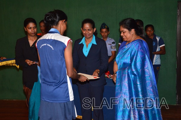 Sri Lanka Air Force Academy China Bay wins the Inter Unit Netball Championship 2014