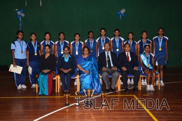 Sri Lanka Air Force Academy China Bay wins the Inter Unit Netball Championship 2014