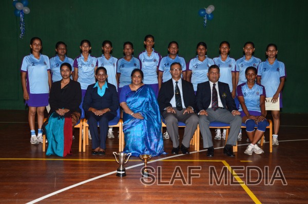 Sri Lanka Air Force Academy China Bay wins the Inter Unit Netball Championship 2014
