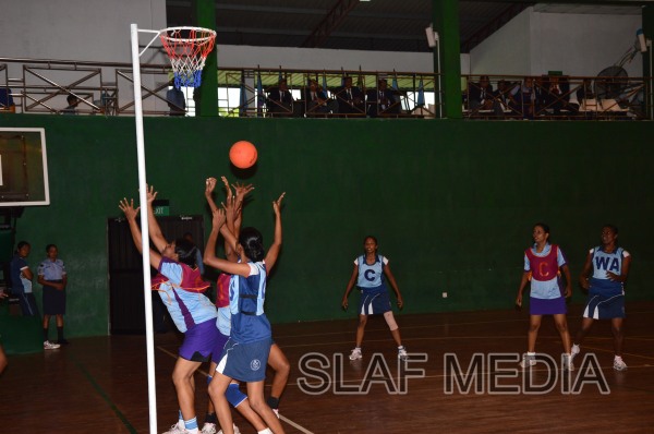 Sri Lanka Air Force Academy China Bay wins the Inter Unit Netball Championship 2014