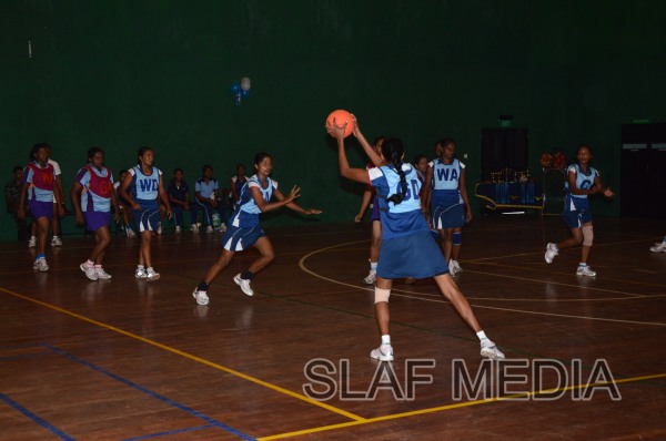 Sri Lanka Air Force Academy China Bay wins the Inter Unit Netball Championship 2014