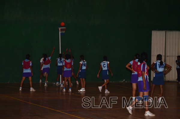 Sri Lanka Air Force Academy China Bay wins the Inter Unit Netball Championship 2014