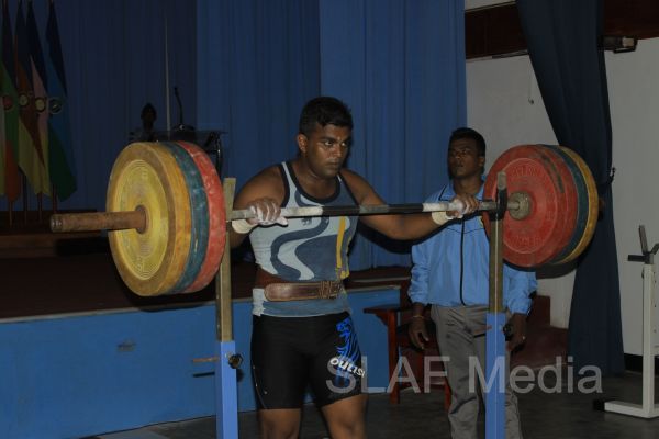 SLAF Inter Unit Weight Lifting Championships - 2013