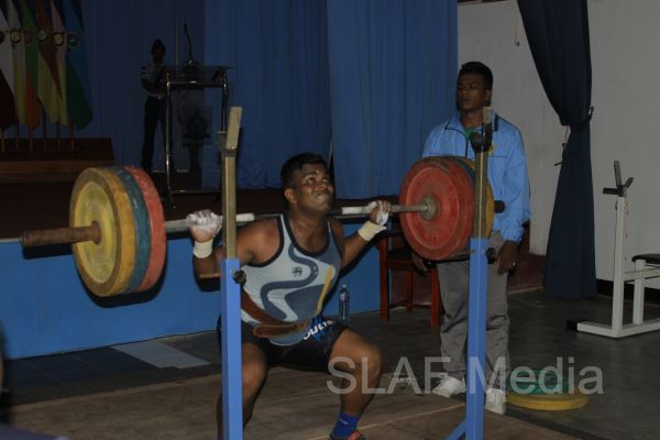 SLAF Inter Unit Weight Lifting Championships - 2013