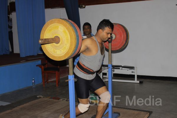 SLAF Inter Unit Weight Lifting Championships - 2013
