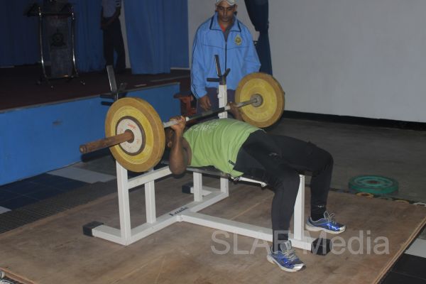 SLAF Inter Unit Weight Lifting Championships - 2013