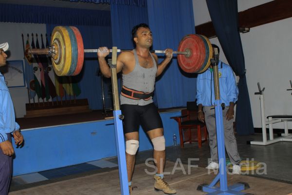 SLAF Inter Unit Weight Lifting Championships - 2013