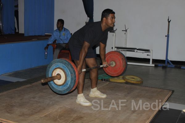 SLAF Inter Unit Weight Lifting Championships - 2013