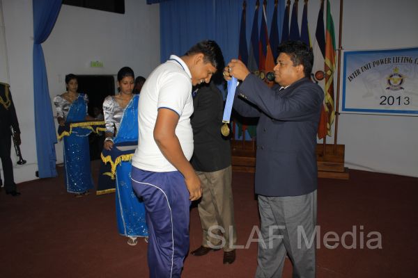 SLAF Inter Unit Weight Lifting Championships - 2013