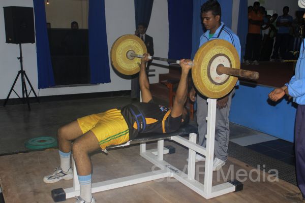 SLAF Inter Unit Weight Lifting Championships - 2013