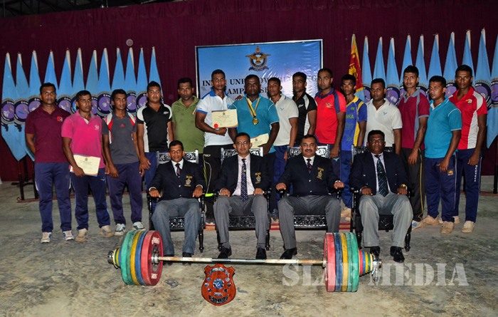 Inter Unit Power Lifting Championship 2016
