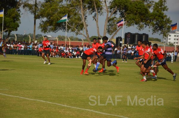 Inter Unit Rugby Victory to SLAF Base Ratmalana