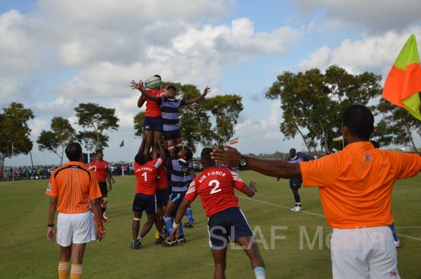 Inter Unit Rugby Victory to SLAF Base Ratmalana