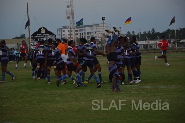 Inter Unit Rugby Victory to SLAF Base Ratmalana