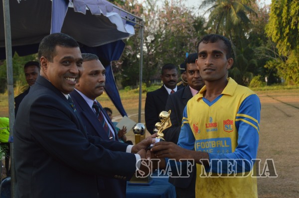 SLAF TTS Ekala wins Inter Unit Soccer Championship 2015