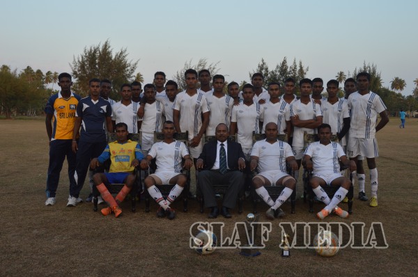 SLAF TTS Ekala wins Inter Unit Soccer Championship 2015