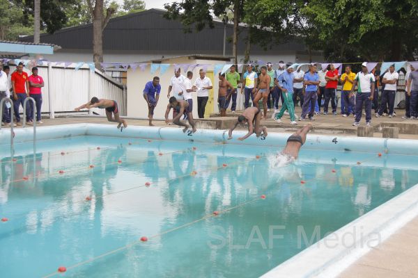 SLAF Academy excels at the Inter Unit Water Polo and Swimming Championships