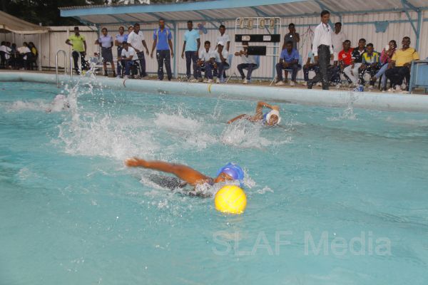SLAF Academy excels at the Inter Unit Water Polo and Swimming Championships