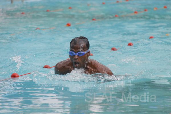 SLAF Academy excels at the Inter Unit Water Polo and Swimming Championships