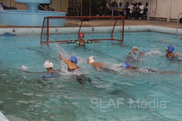 SLAF Academy excels at the Inter Unit Water Polo and Swimming Championships