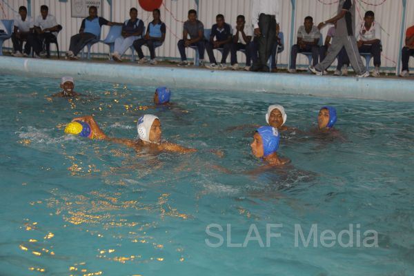 SLAF Academy excels at the Inter Unit Water Polo and Swimming Championships