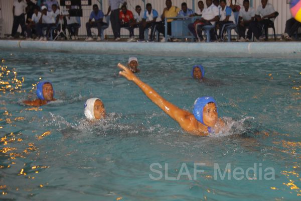 SLAF Academy excels at the Inter Unit Water Polo and Swimming Championships
