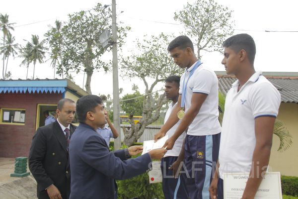 SLAF Academy excels at the Inter Unit Water Polo and Swimming Championships