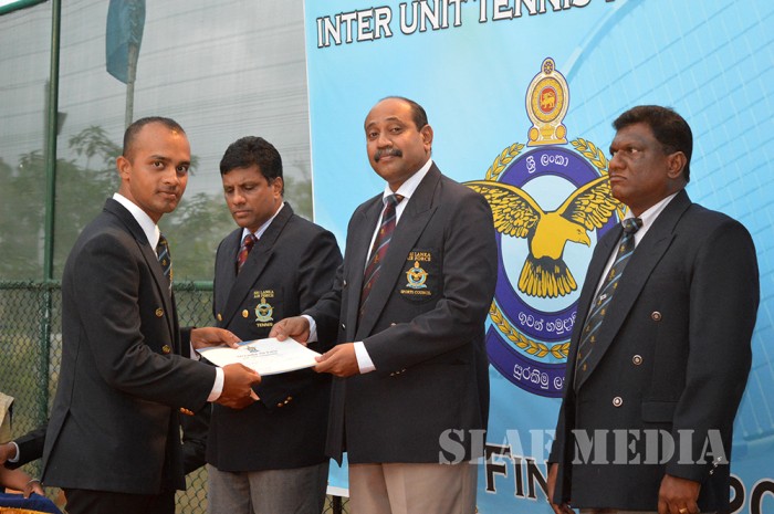 Inter Unit Tennis Tournament 2016