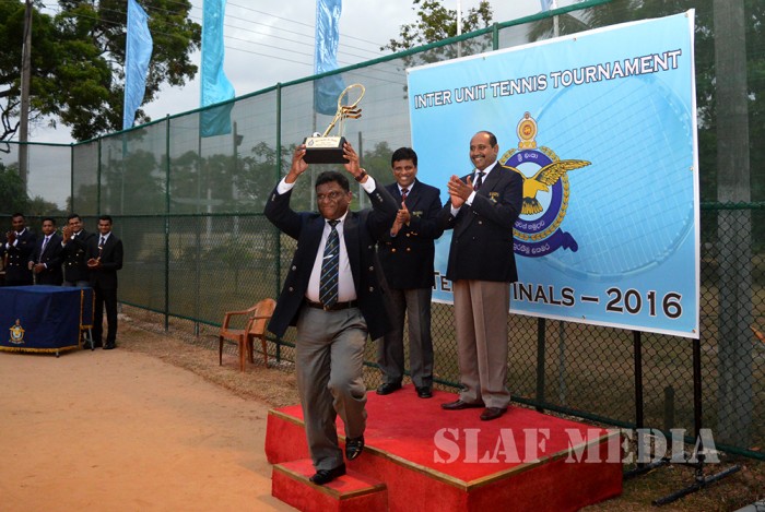 Inter Unit Tennis Tournament 2016
