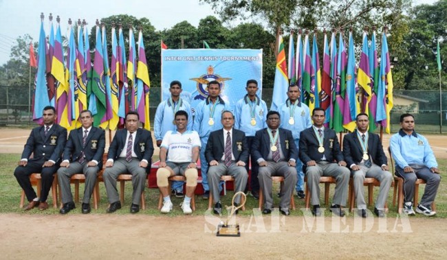 Trade Training School Ekala Win Inter Unit Tennis Tournament 2018