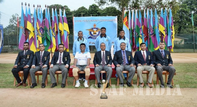 Trade Training School Ekala Win Inter Unit Tennis Tournament 2018
