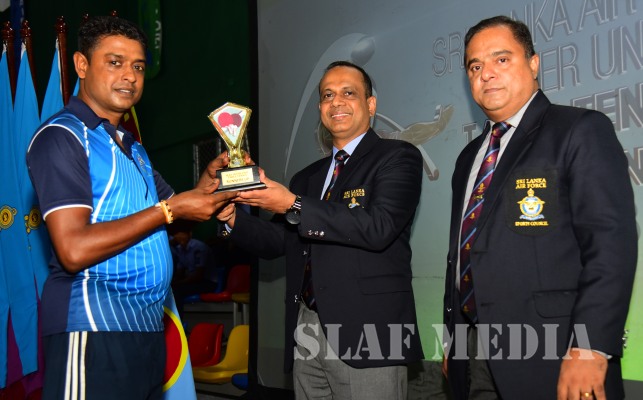Sri Lanka Air Force Base Ratmalana Win Inter Unit Table Tennis Champions 2018