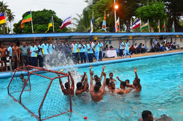 SLAF Academy excels at the Inter Unit Water Polo and Swimming Championships