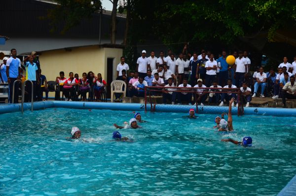 SLAF Academy excels at the Inter Unit Water Polo and Swimming Championships