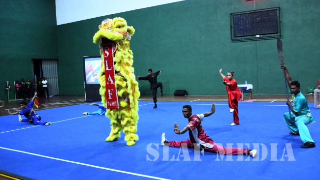 SLAF Academy China Bay Win Men's and Women's Inter Unit Wushu Championship 2018