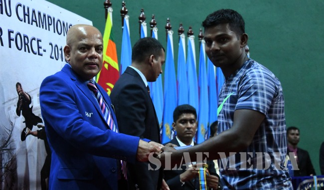 SLAF Academy China Bay Win Men's and Women's Inter Unit Wushu Championship 2018