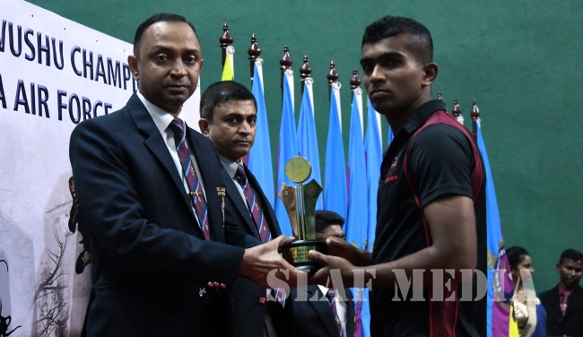 SLAF Academy China Bay Win Men's and Women's Inter Unit Wushu Championship 2018
