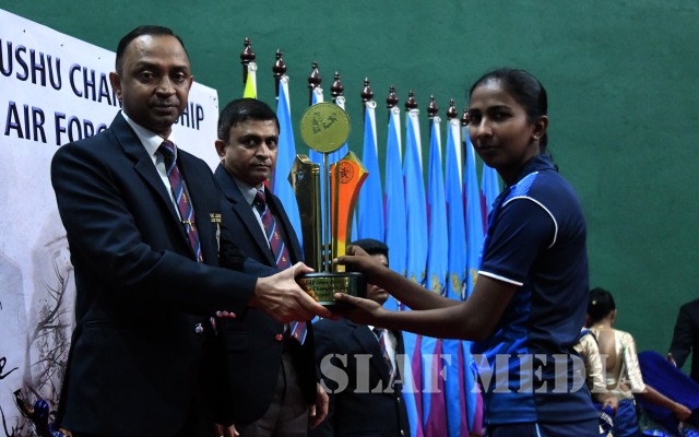 SLAF Academy China Bay Win Men's and Women's Inter Unit Wushu Championship 2018
