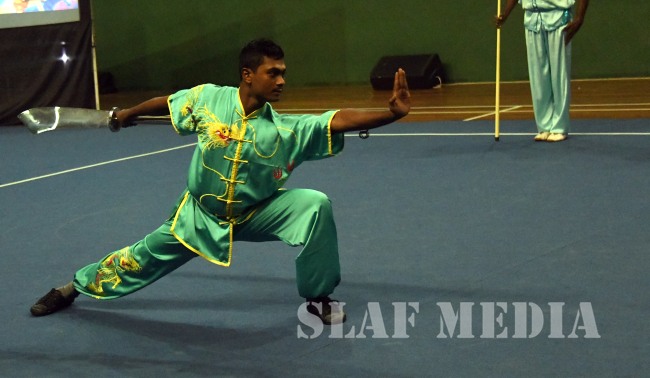 SLAF Academy China Bay Win Men's and Women's Inter Unit Wushu Championship 2018