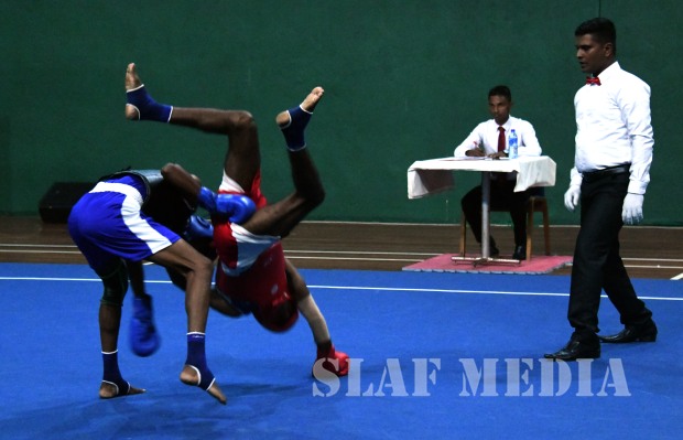 SLAF Academy China Bay Win Men's and Women's Inter Unit Wushu Championship 2018