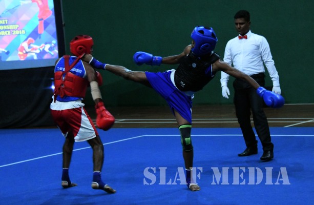 SLAF Academy China Bay Win Men's and Women's Inter Unit Wushu Championship 2018