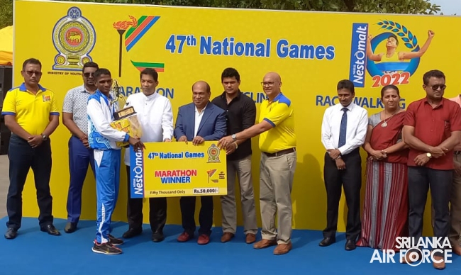 SLAF ATHLETES PERFORM AT 47TH NATIONAL GAMES