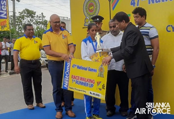 SLAF ATHLETES PERFORM AT 47TH NATIONAL GAMES