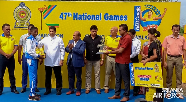 SLAF ATHLETES PERFORM AT 47TH NATIONAL GAMES