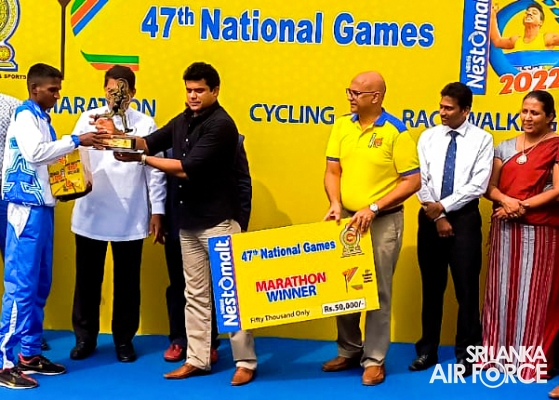 SLAF ATHLETES PERFORM AT 47TH NATIONAL GAMES