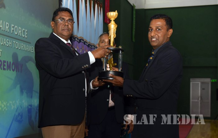 Inter Unit Squash Championship 2017