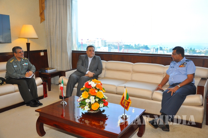 Iran Ambassador Calls on Commander