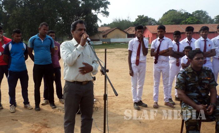 Sri Lanka Air Force Station Iranamadu Constructed a Cricket Pitch
