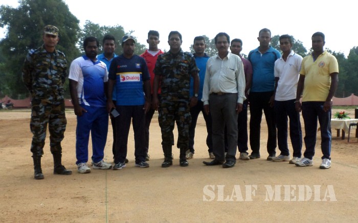 Sri Lanka Air Force Station Iranamadu Constructed a Cricket Pitch